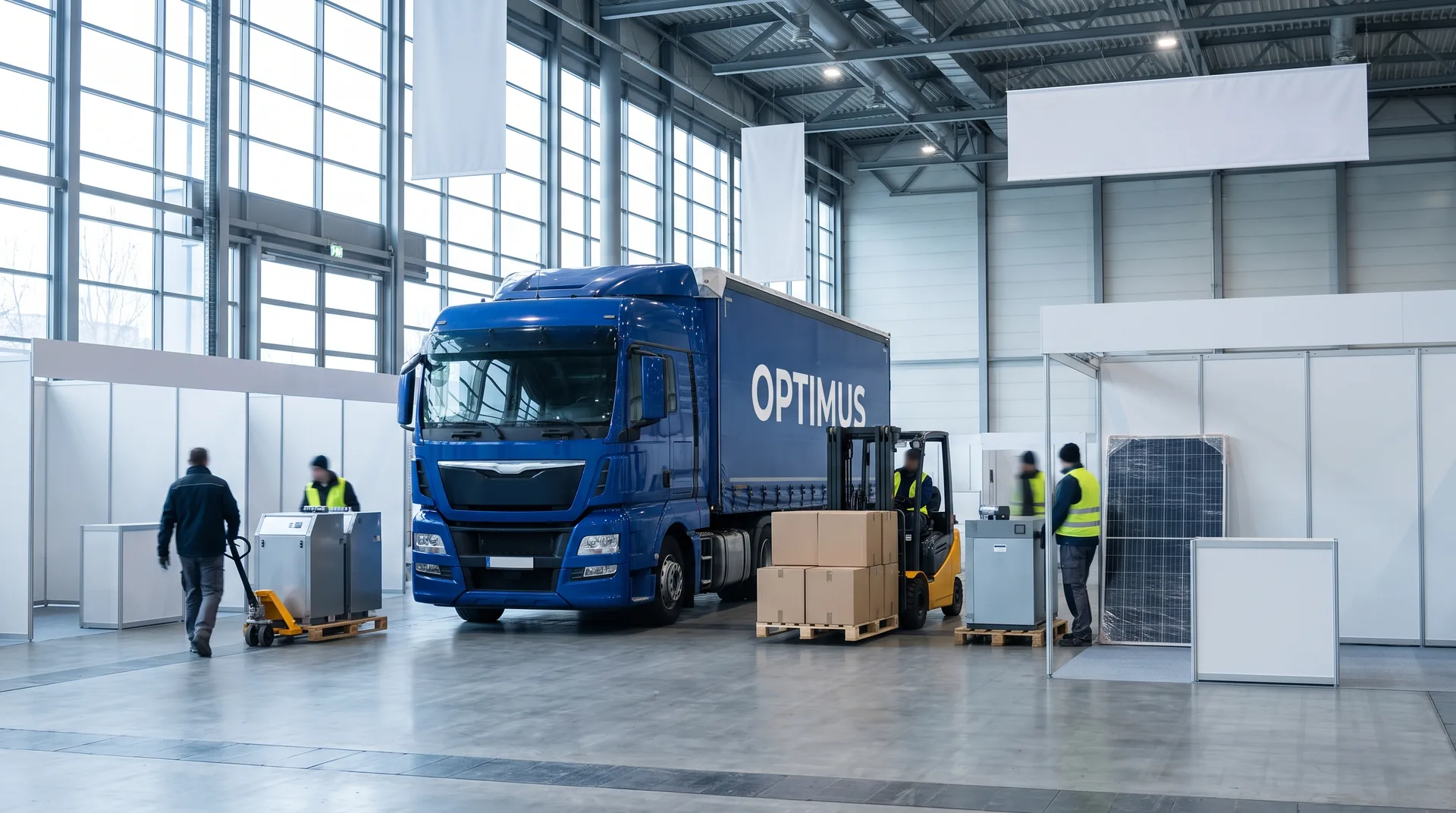 ENEX in Kielce: transporting renewables, heat pumps and boilers to the stand