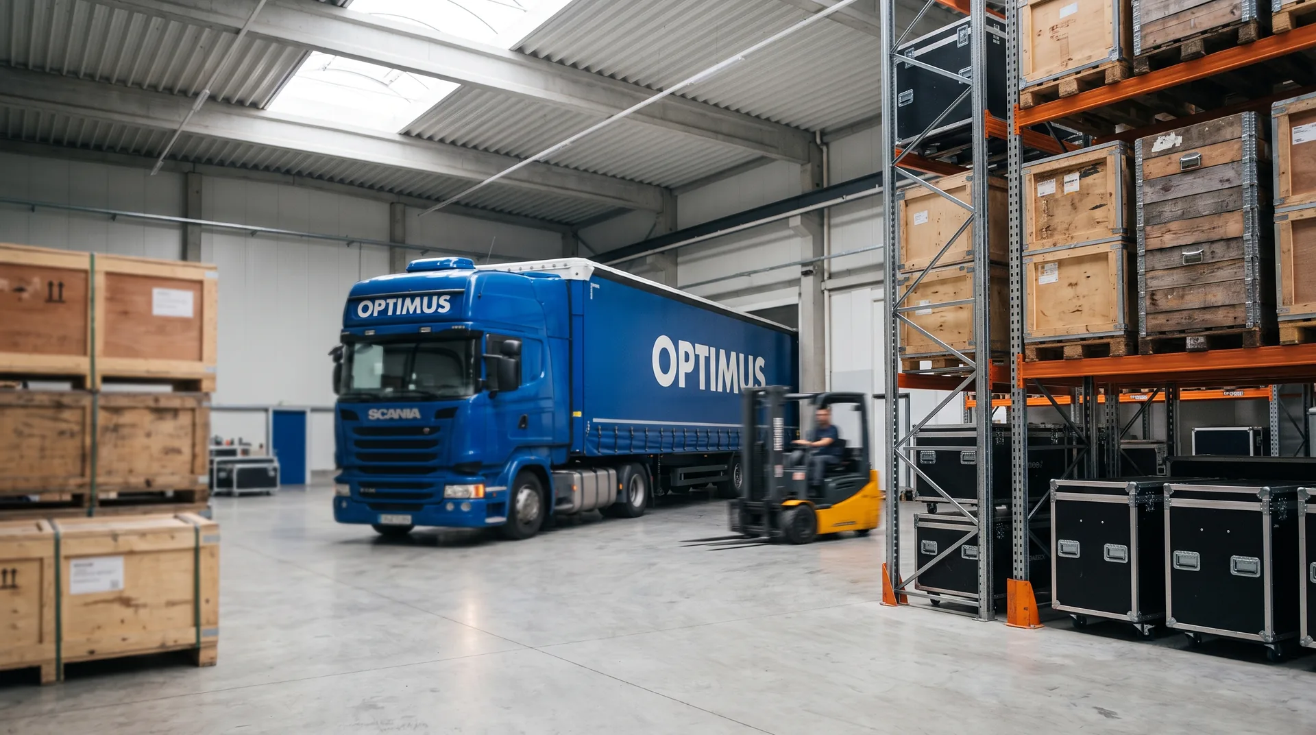 Empty crates during UK fairs — where to store them