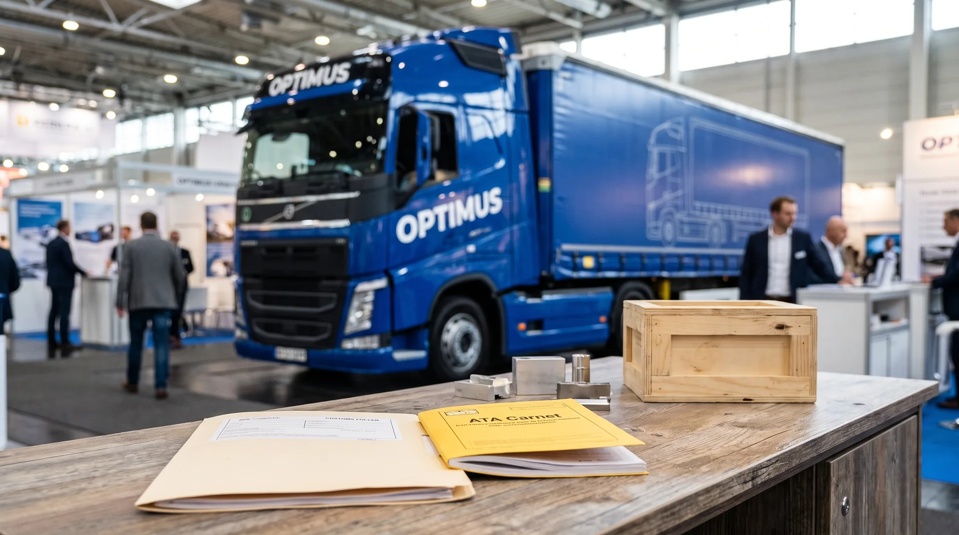 ATA carnet and goods sold at the fair
