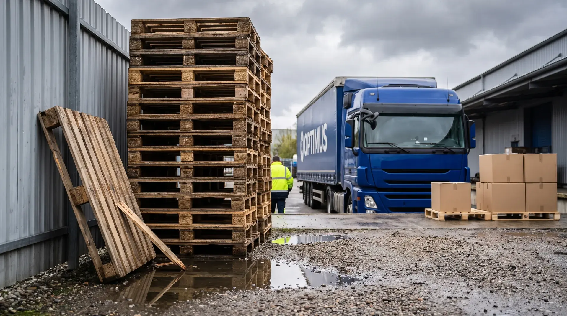 From cartons to a pallet: when a parcel shipment should become a pallet