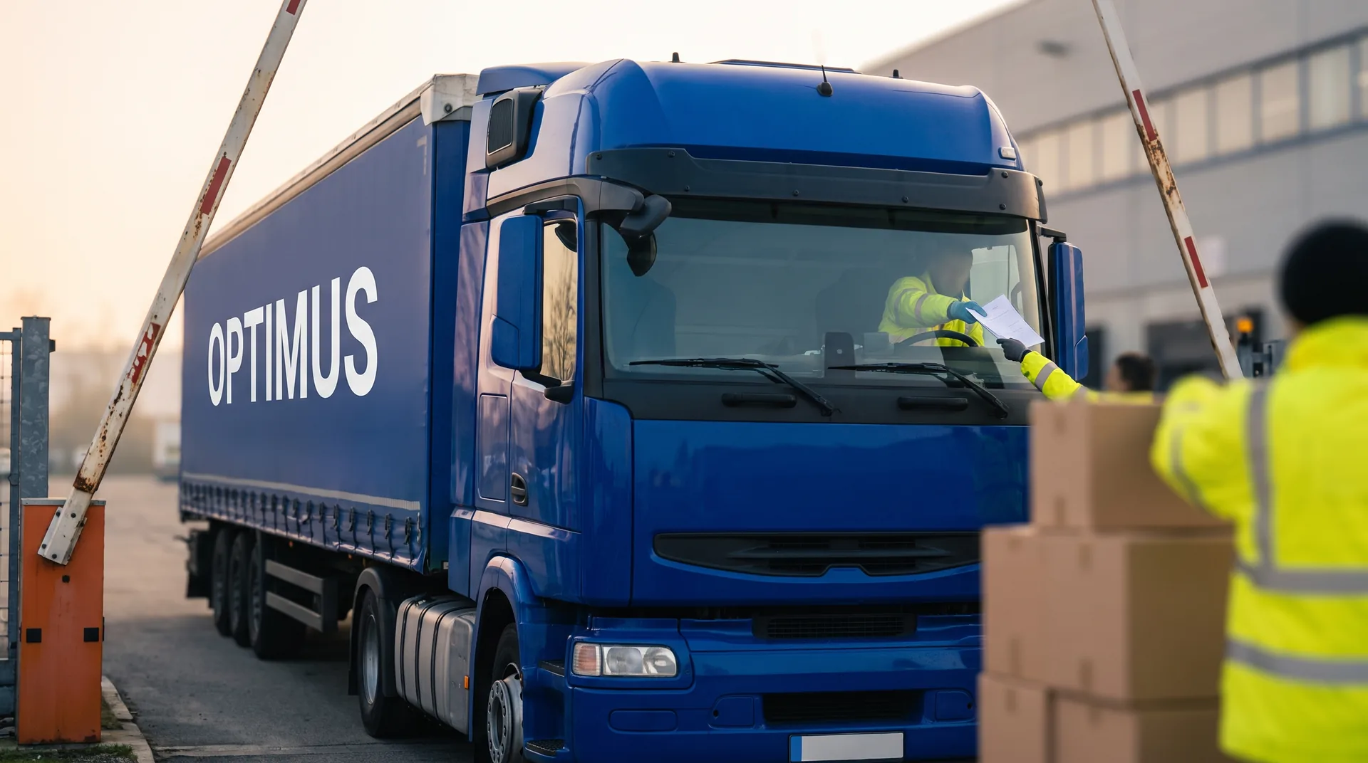 Why goods enter the warehouse only after import clearance