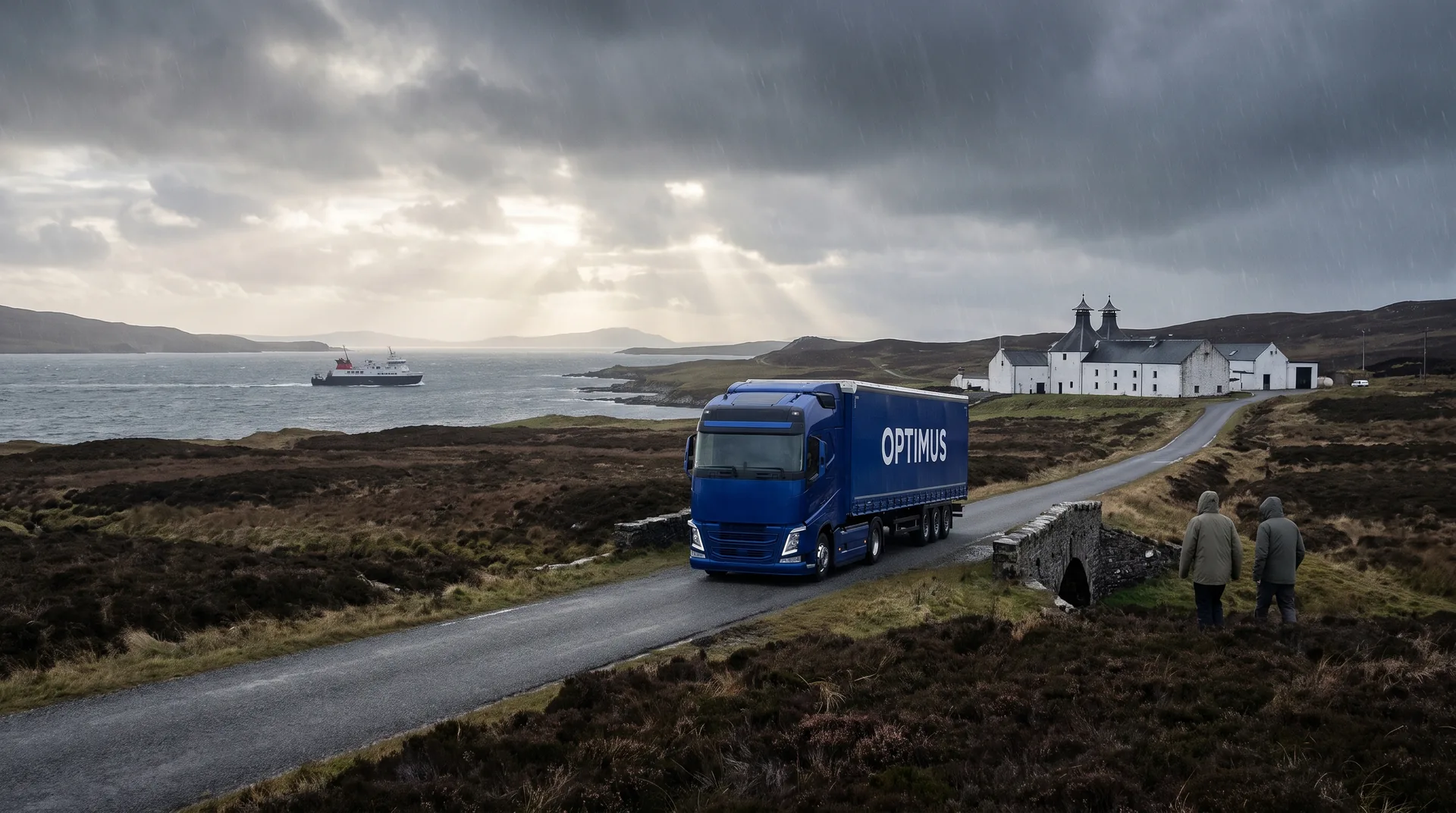 Transport to Islay: deliveries to distilleries and whisky collection from the island