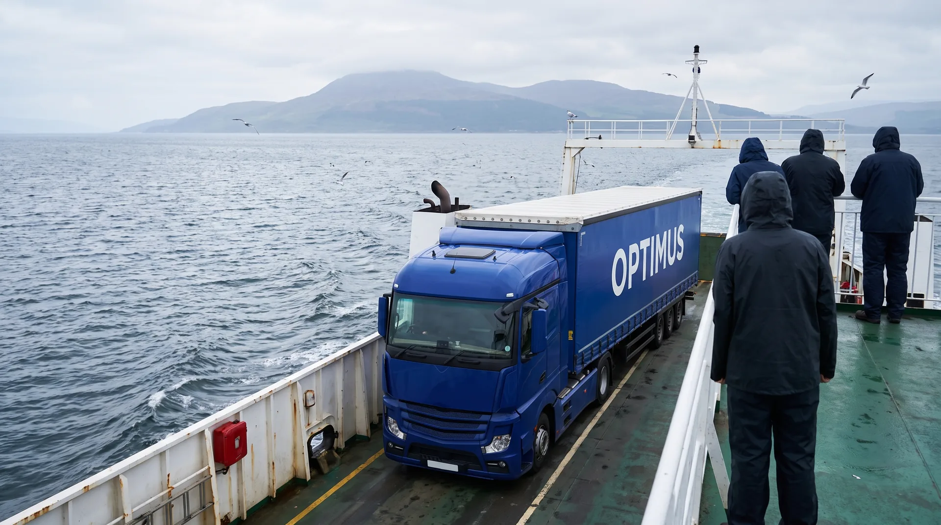 Transport to Arran: supplying shops and businesses on the island