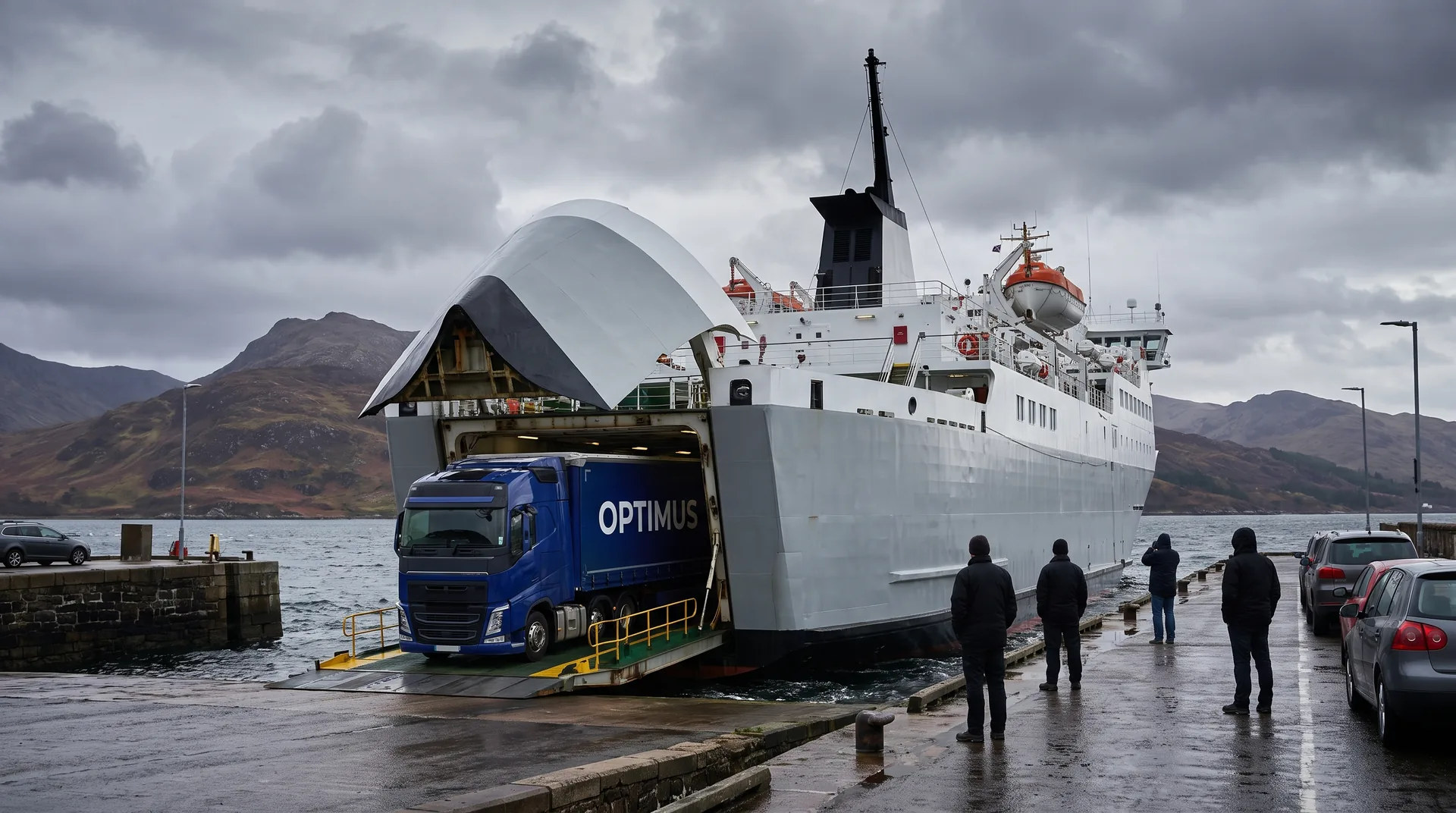 CalMac: how freight is booked on western Scotland ferries