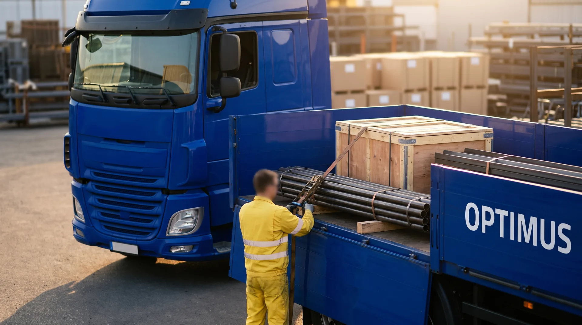 Non-palletised groupage: crates, bundles, long loads and loose cargo