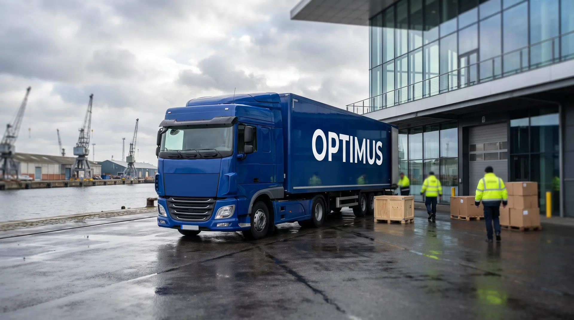 Exhibition Centre Liverpool: new brand, vehicle holding area