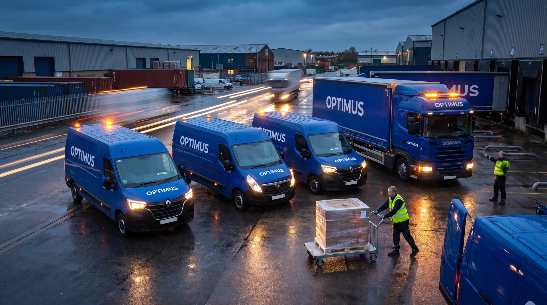Multi-vehicle express and emergency deliveries — even 1 pallet now