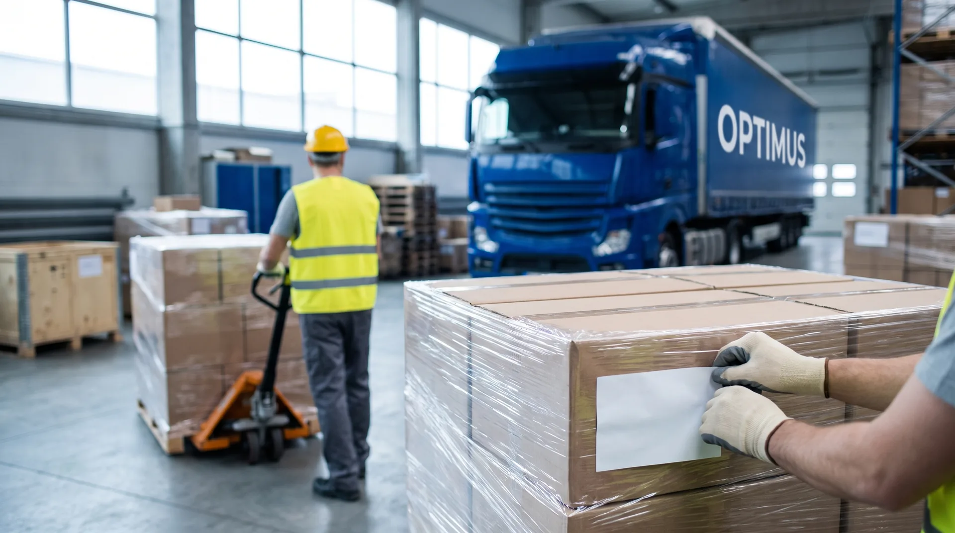 Amazon pallet labels: what we apply and what we do not
