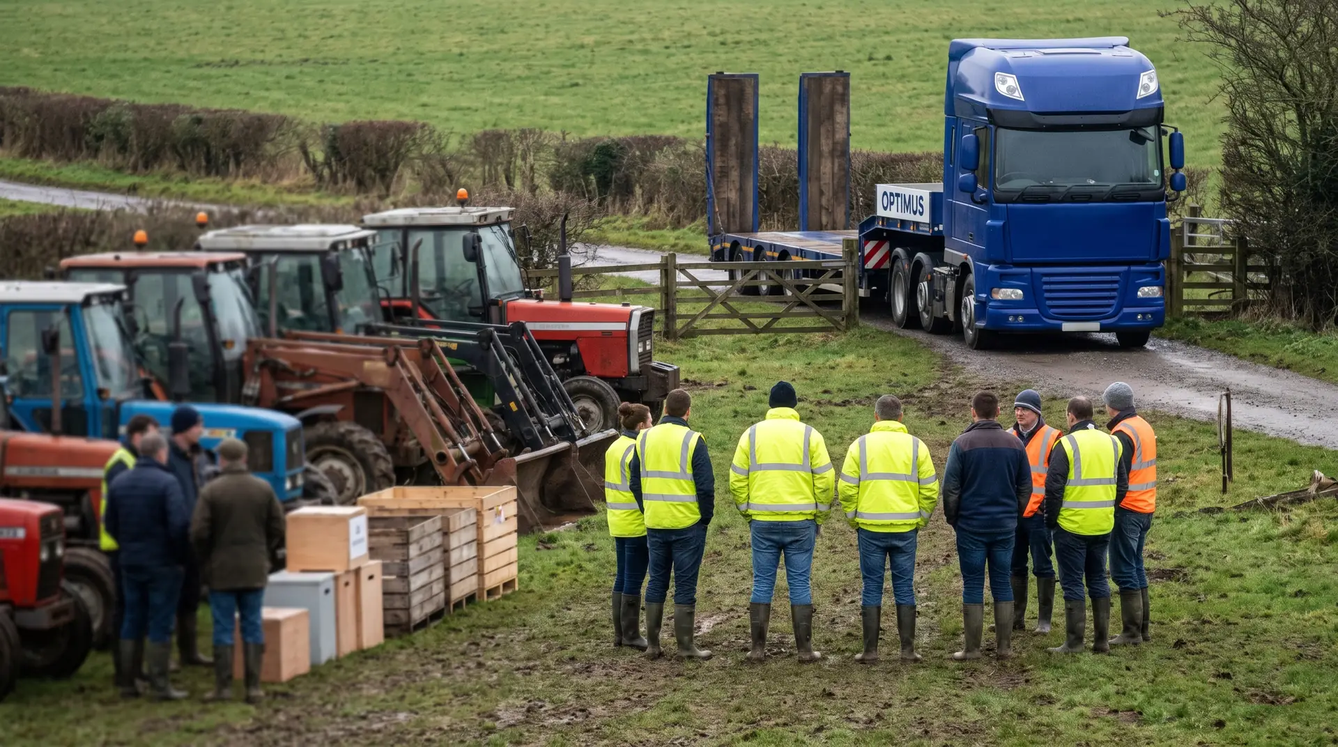 Farm machinery auctions in the UK: where tractors are sold