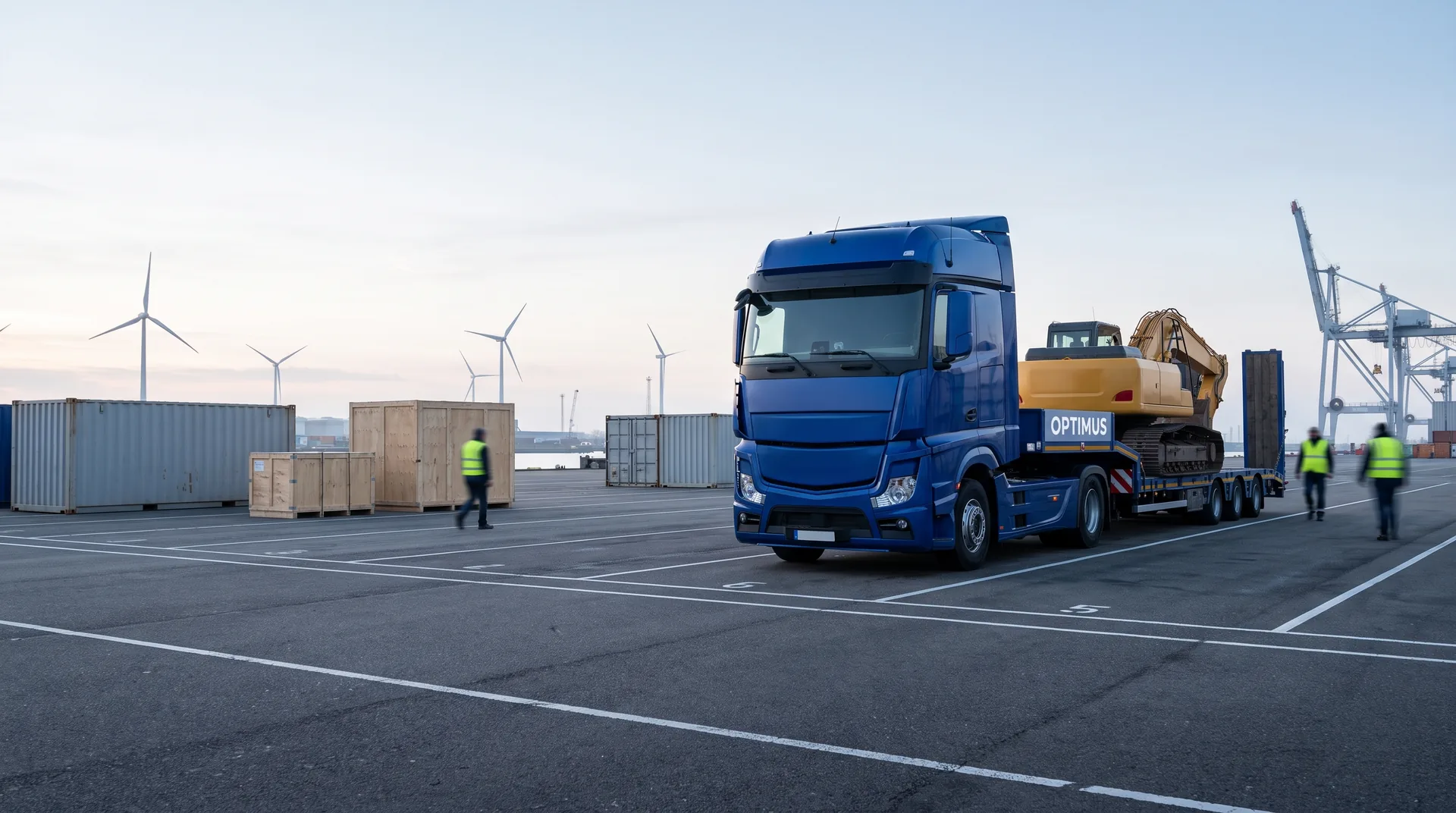 Clearing a machine in the Netherlands, not Poland