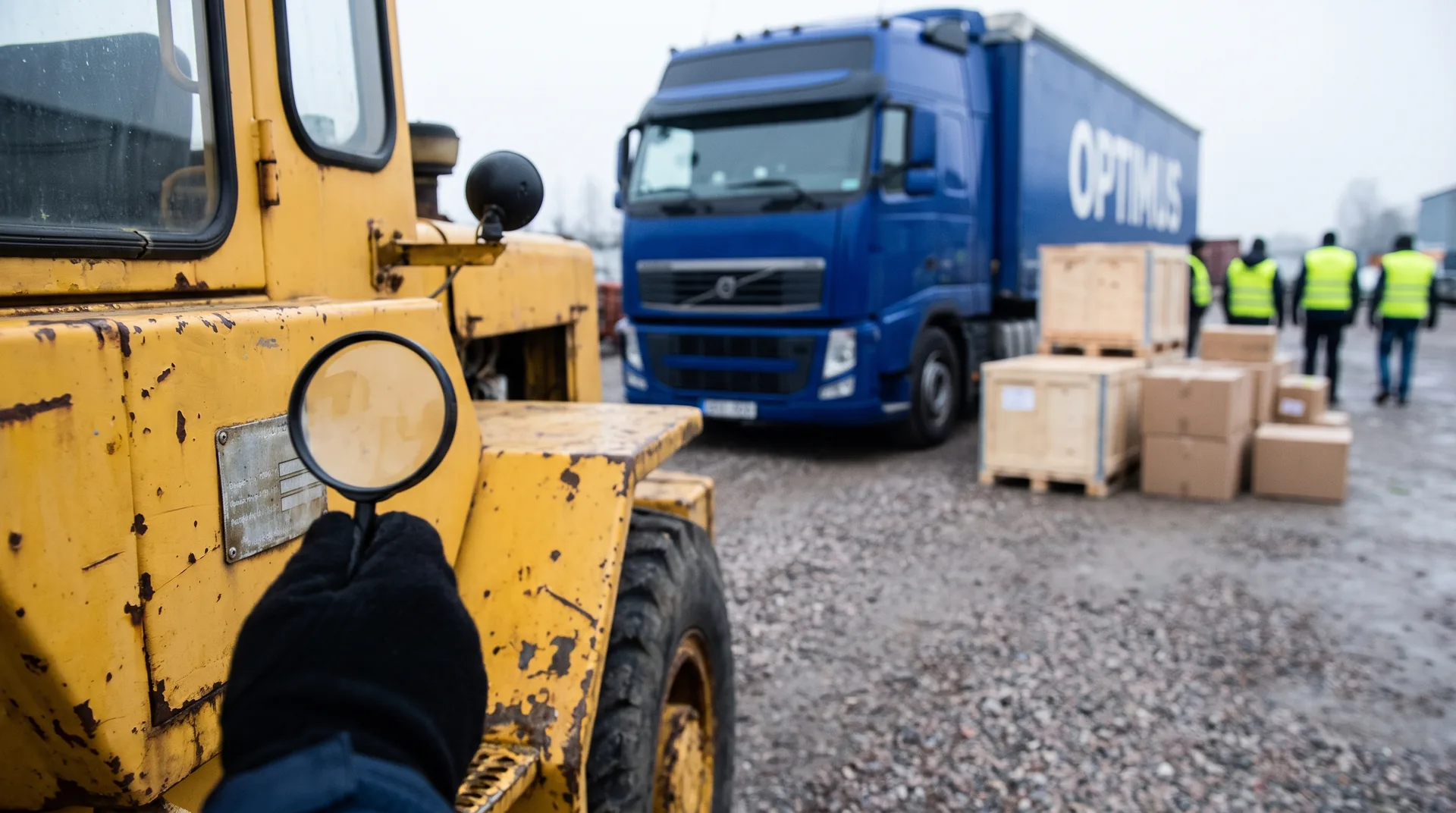 Origin of used machinery from the UK