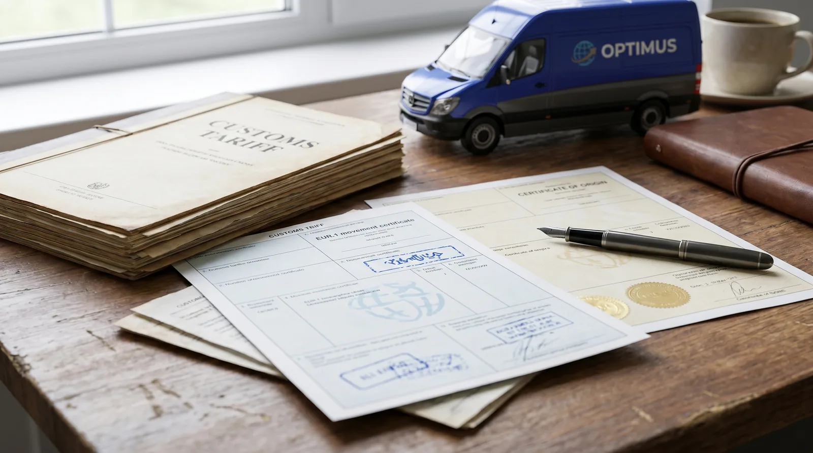 EUR.1 and the certificate of origin, when you need them
