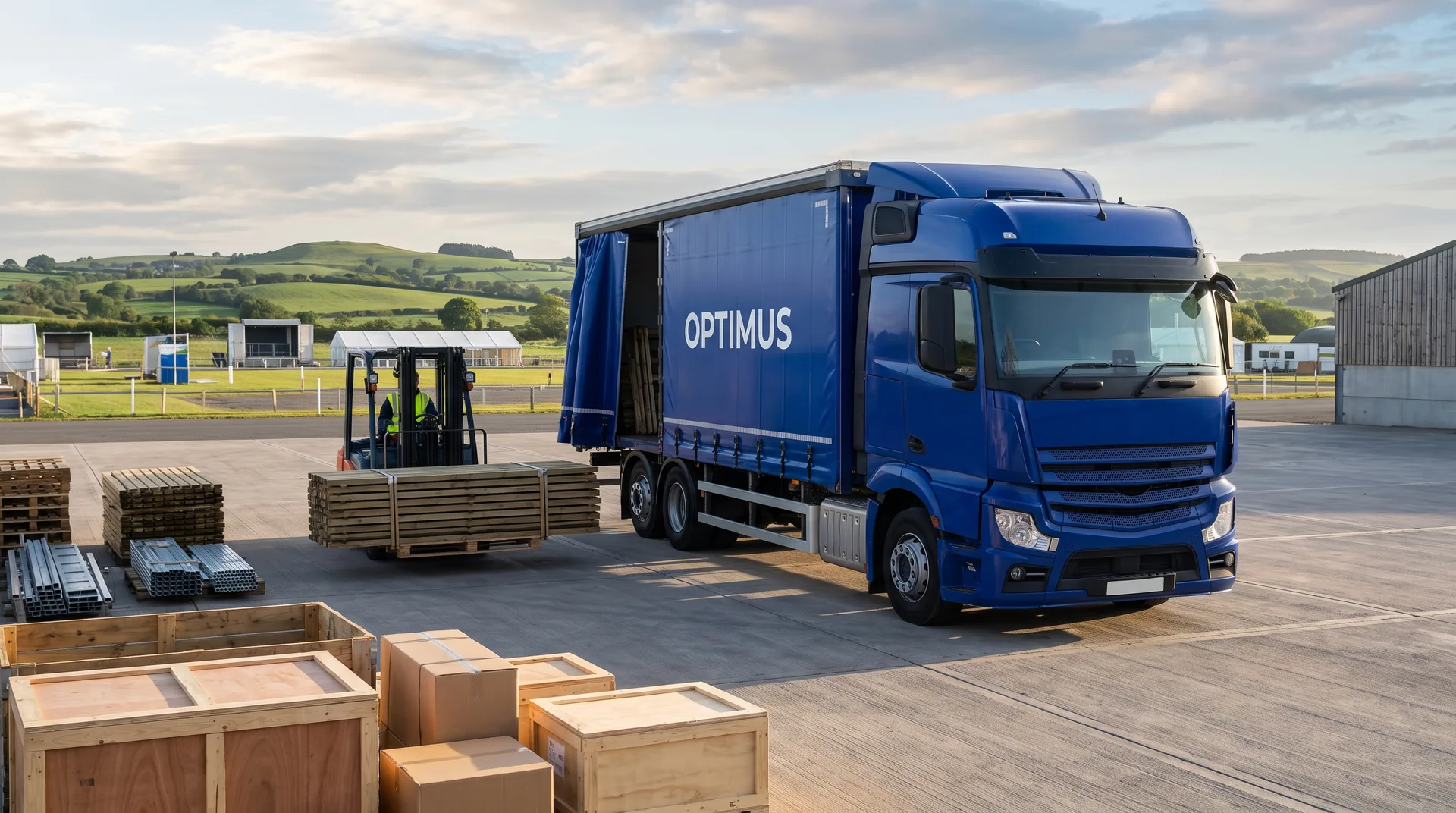 Eikon in Lisburn: entrances, site traffic and biosecurity