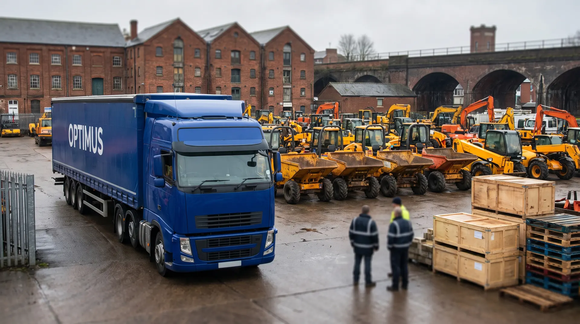 Thimbleby & Shorland at Reading: collection from the yard and clearance