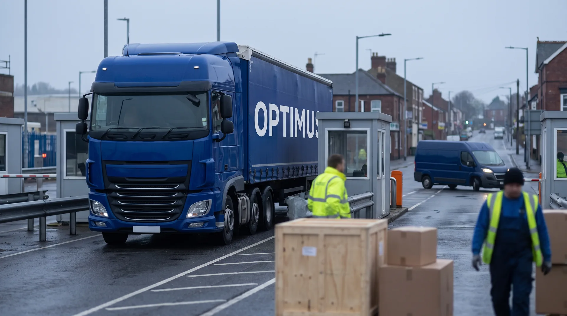 Partnered carrier or your own carrier on the route to the UK