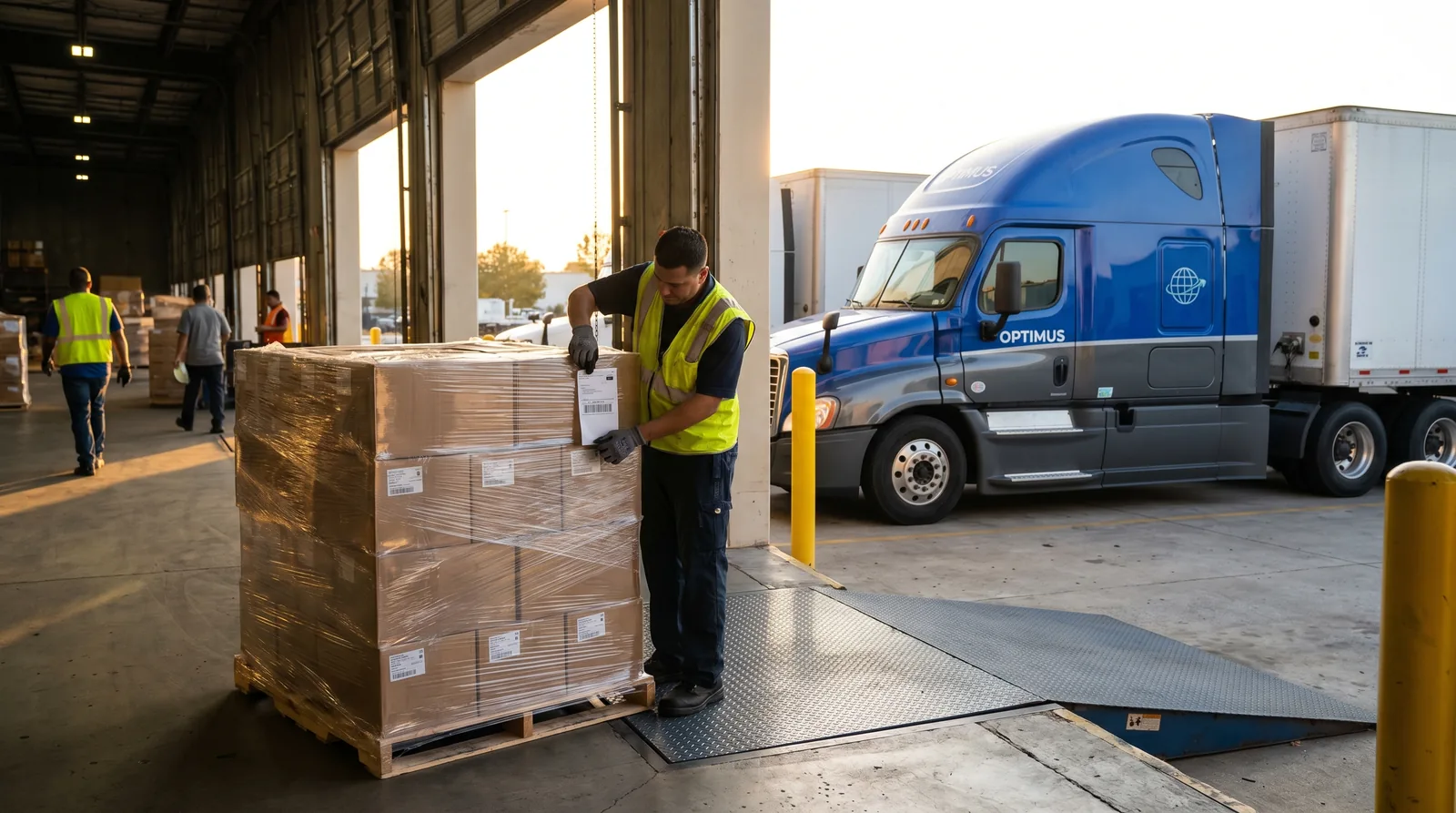 How to prepare a pallet for shipping to the UK
