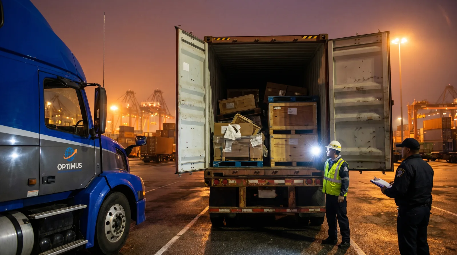 Stowaways in the trailer — what to do with the cargo