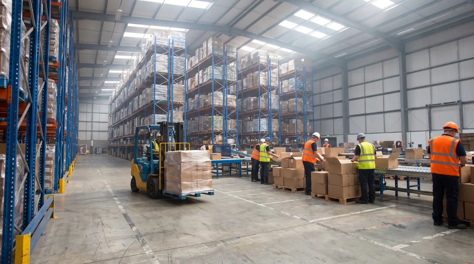 Milton Keynes 24/7 value-added warehouse, full UK cargo handling