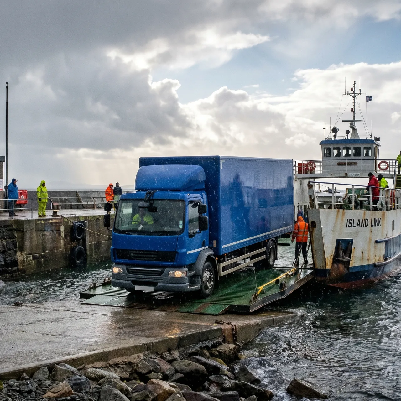 Transport to UK islands: Isle of Man, Shetland, Hebrides, Orkney