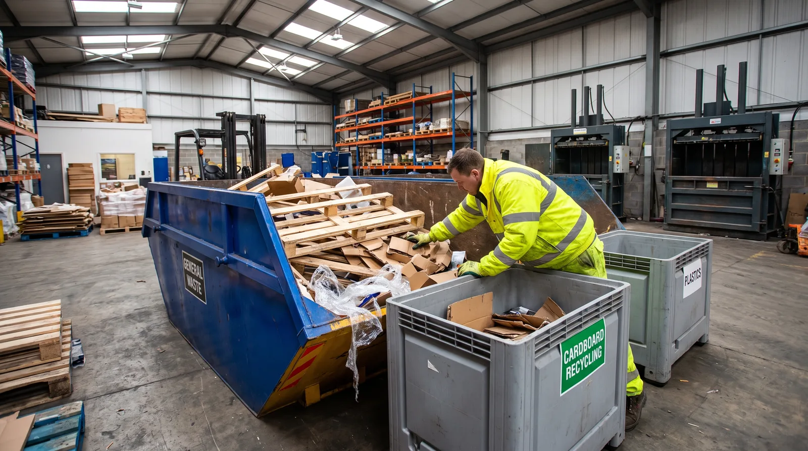 Disposal of rejected and damaged goods with a certificate of destruction