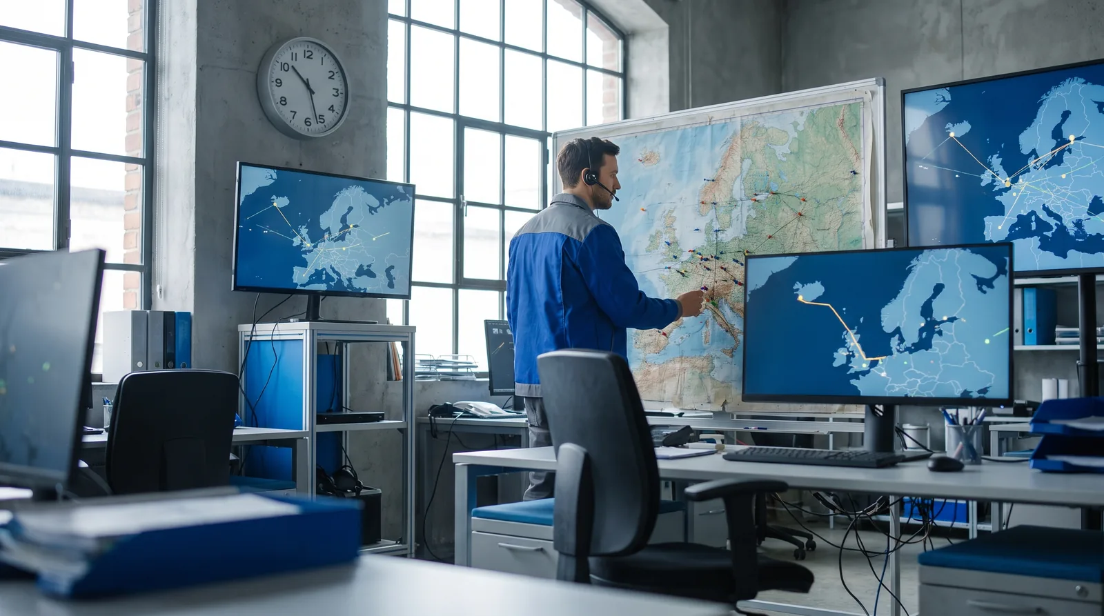 How long does transport from Poland to the UK take and what extends it