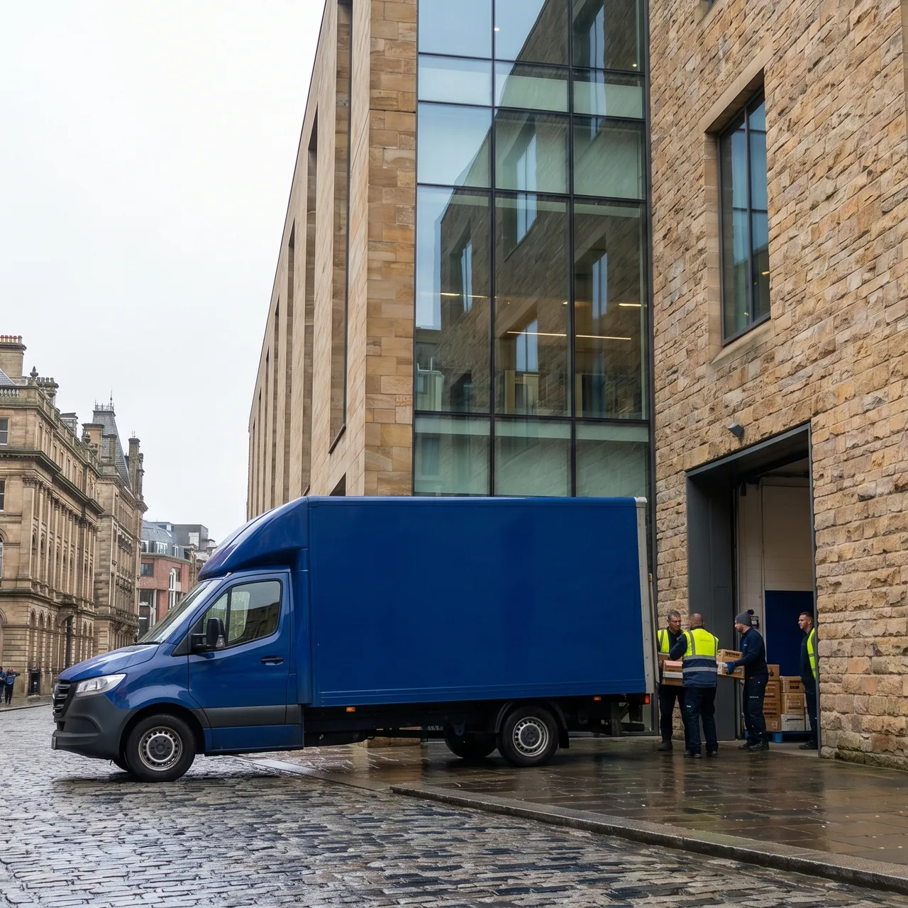 Transport to Harrogate Convention Centre, delivery and slots