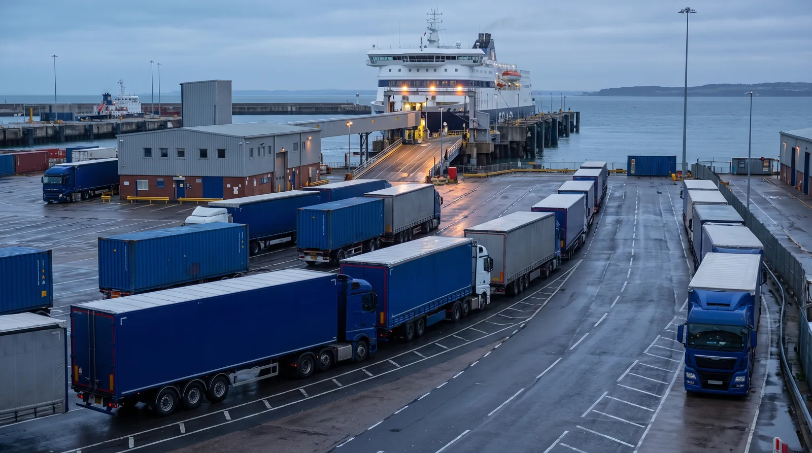 Dover-Calais or the east coast ports: which corridor for which delivery