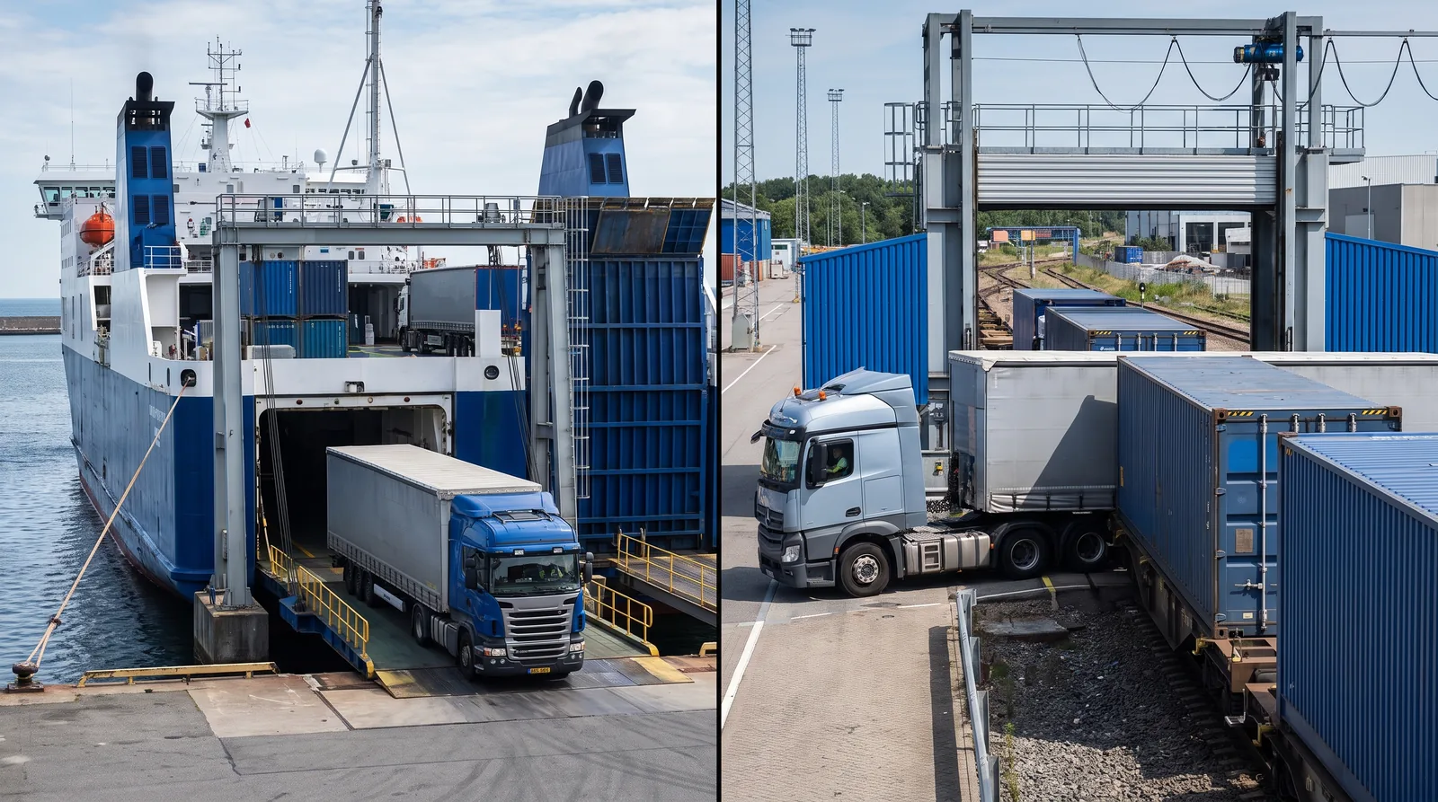 Ferry or Eurotunnel: how we choose the crossing for a truck