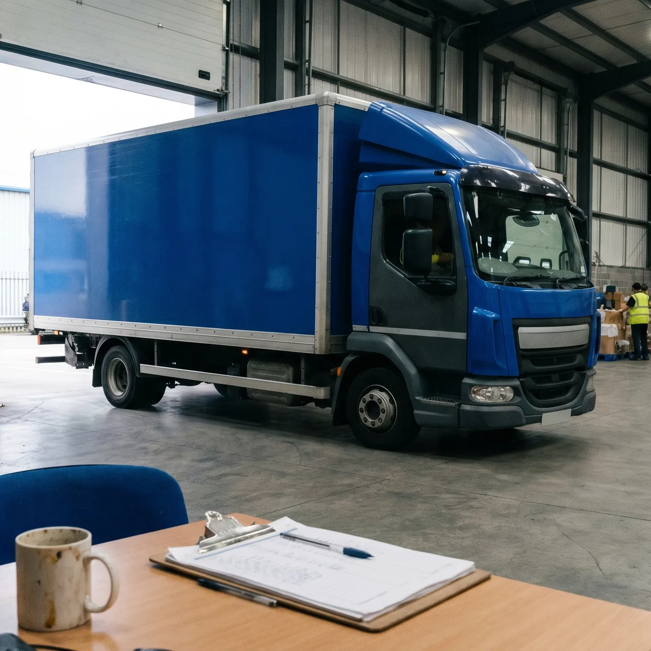 Awizacje i booking-in w magazynach UK