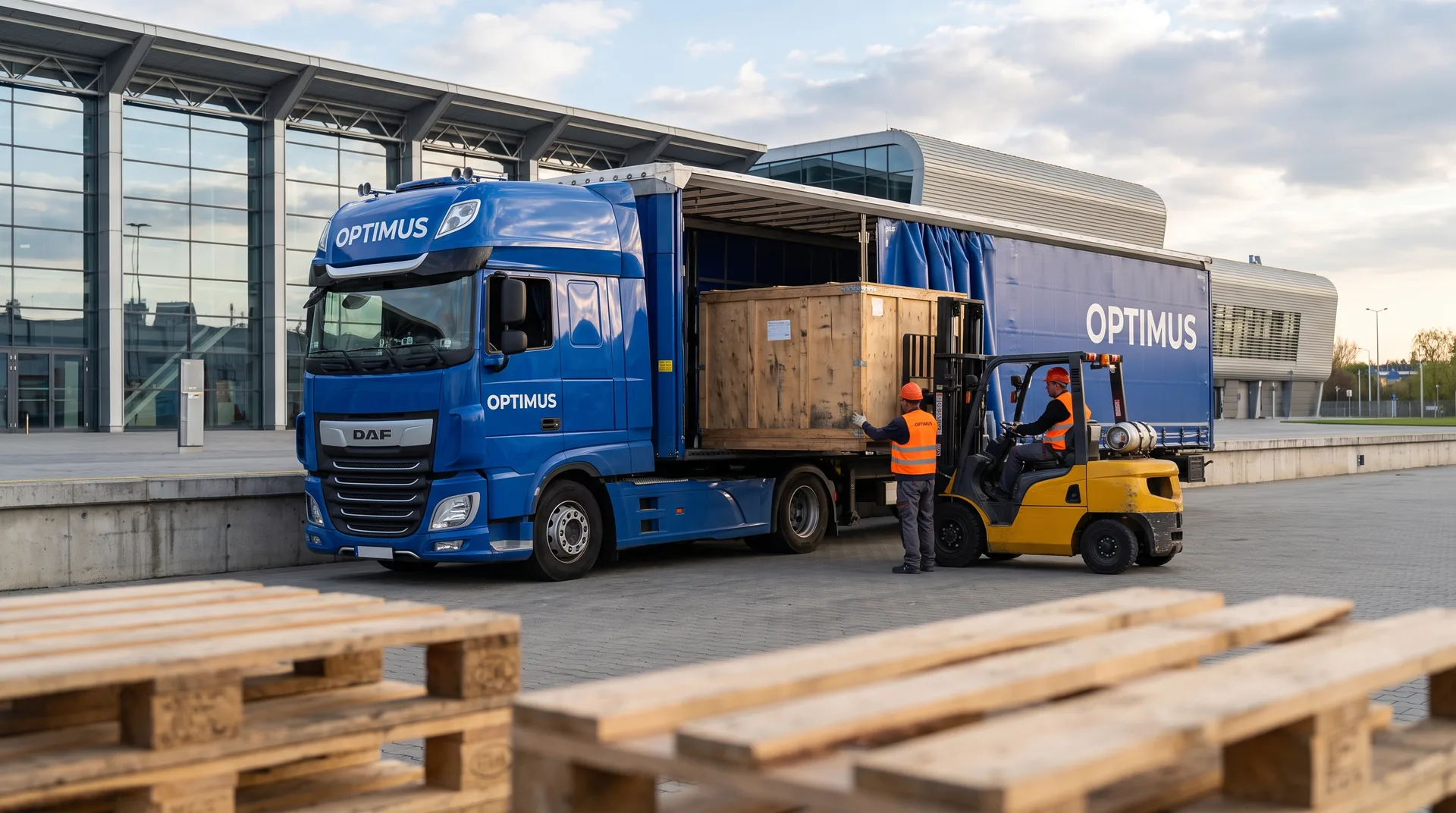 Exhibit transport to MSPO in Kielce — exhibitor logistics