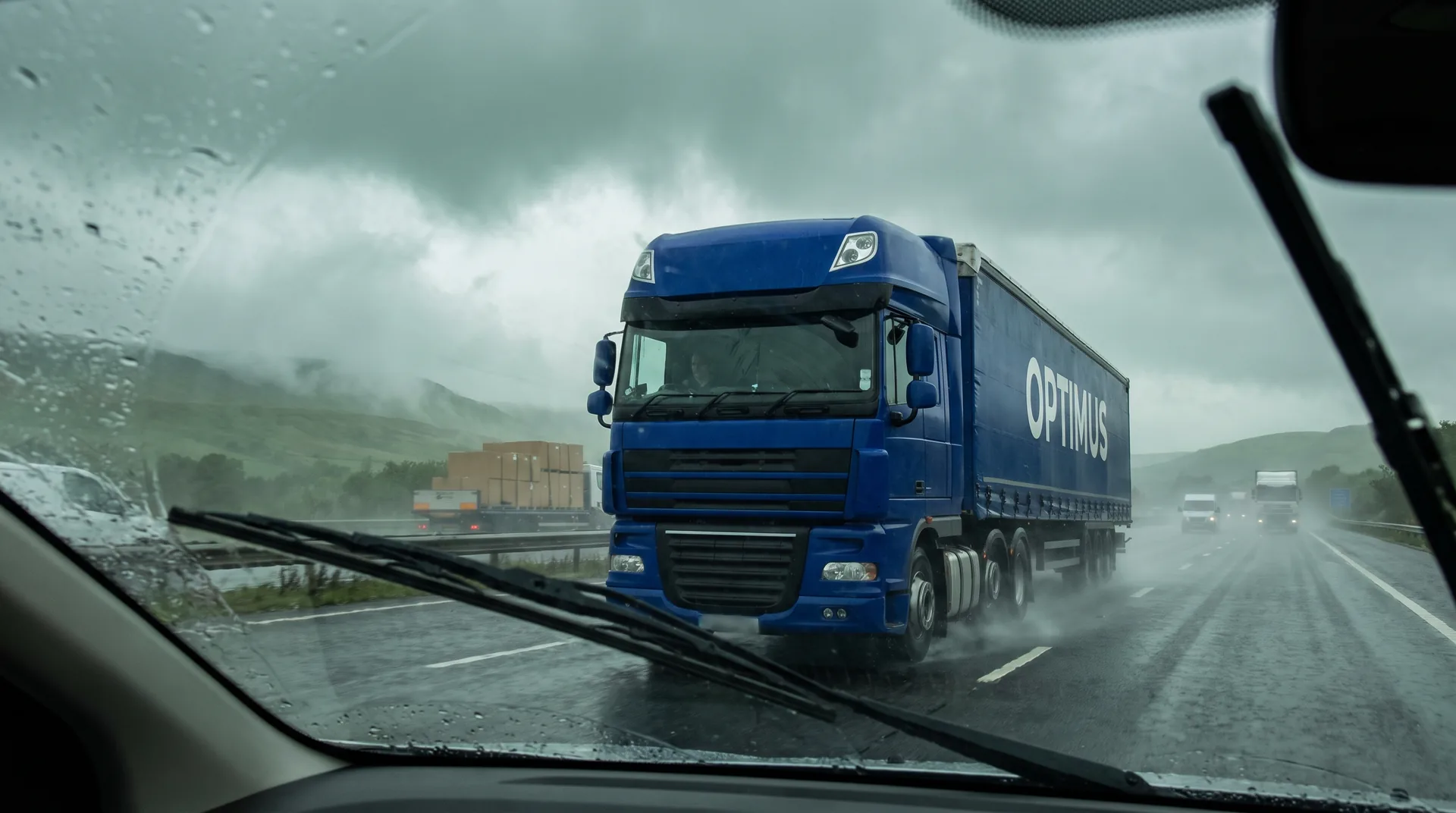 Poland to Manchester and the north of England: M6, M62 and Trafford Park