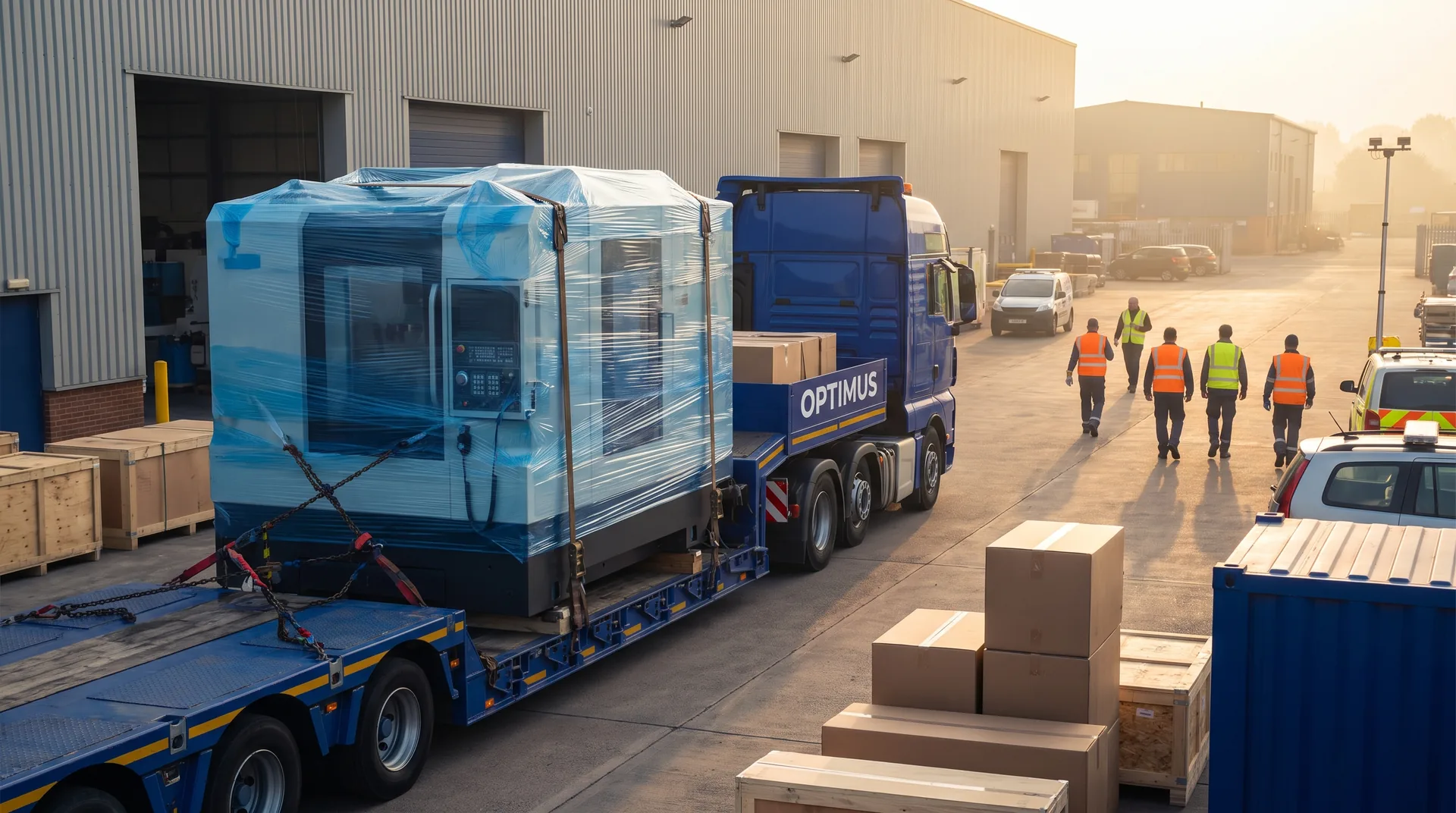 Machinery and production line relocation between Poland and the UK