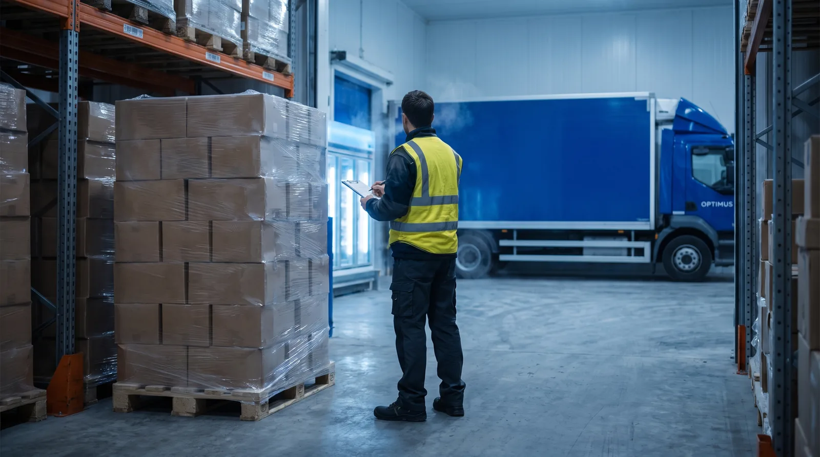 Food inspection and preparation at the Milton Keynes warehouse
