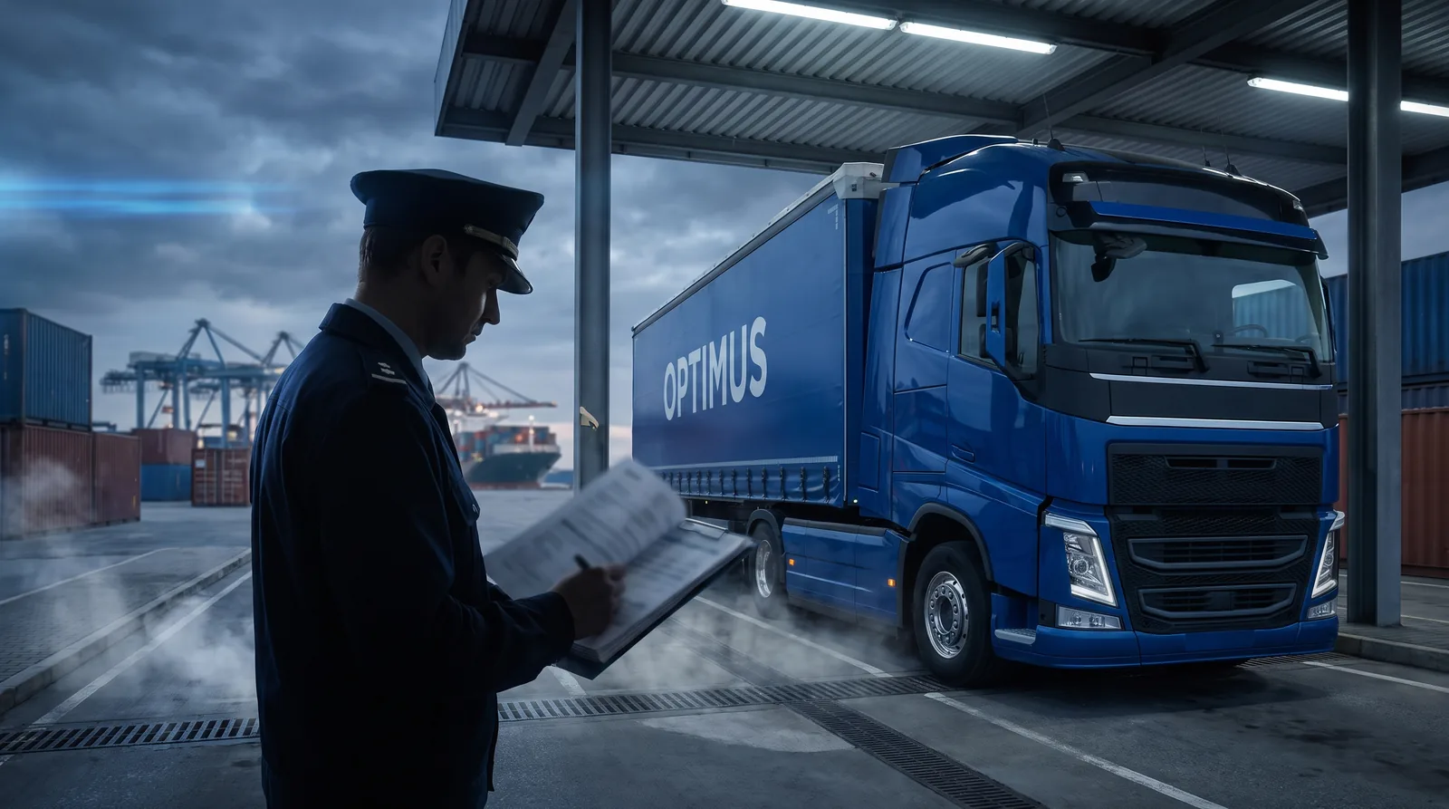 How long does UK customs clearance take and what happens at a check