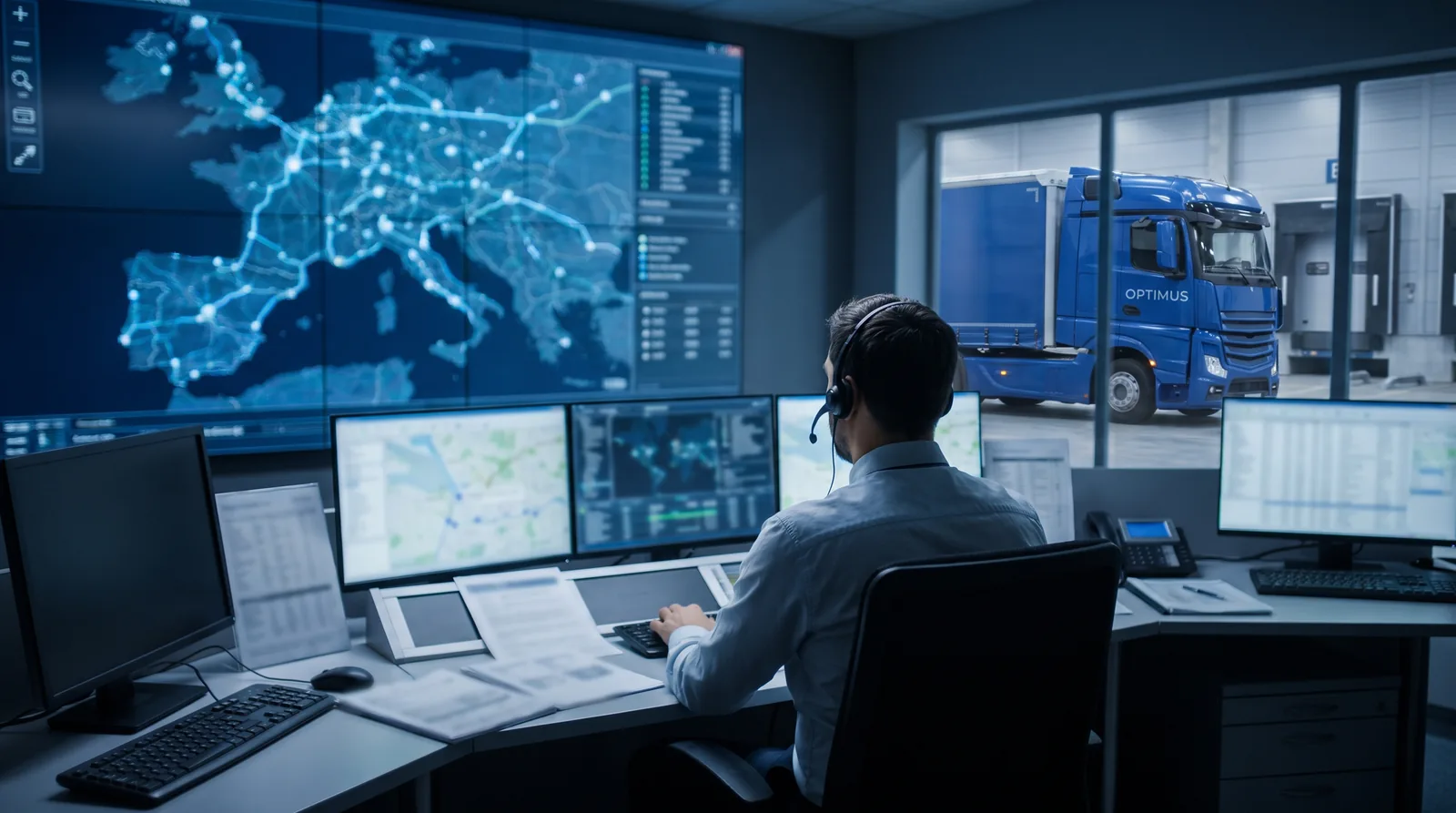 Where is my shipment: tracking road transport from Poland to the UK
