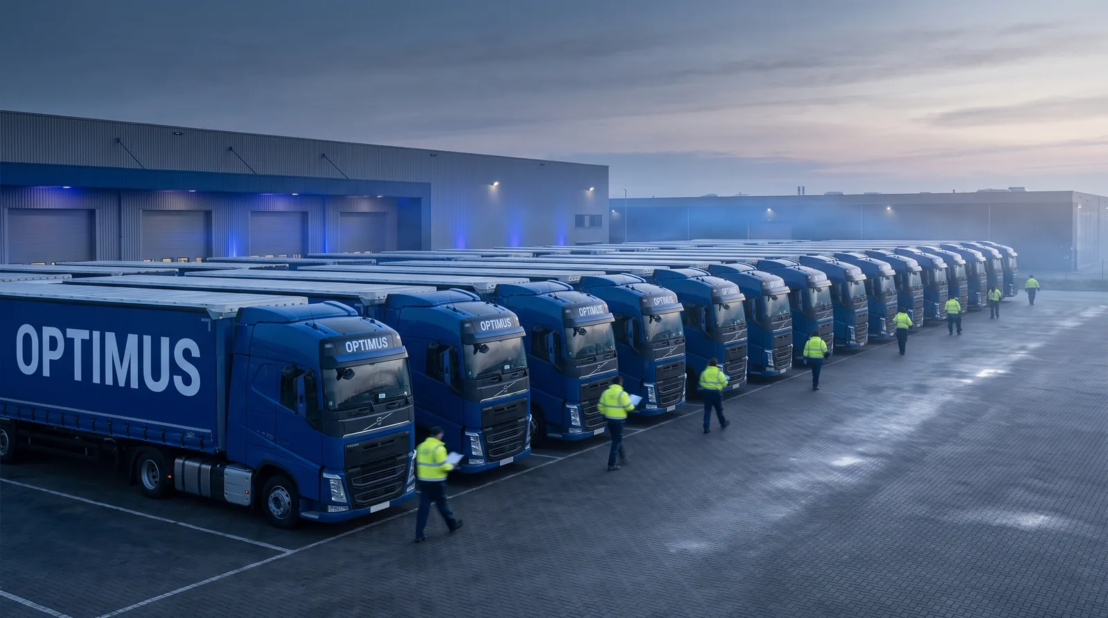 Why we do not buy loads on freight exchanges: our own fleet on the PL-UK route