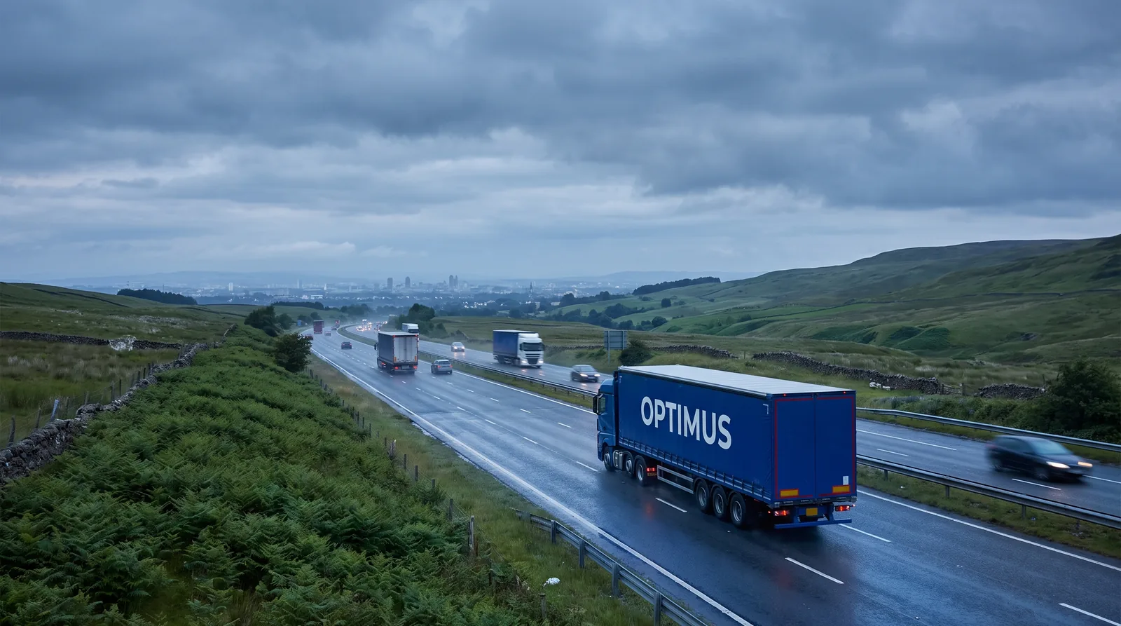 Transport to Glasgow: deliveries across western Scotland