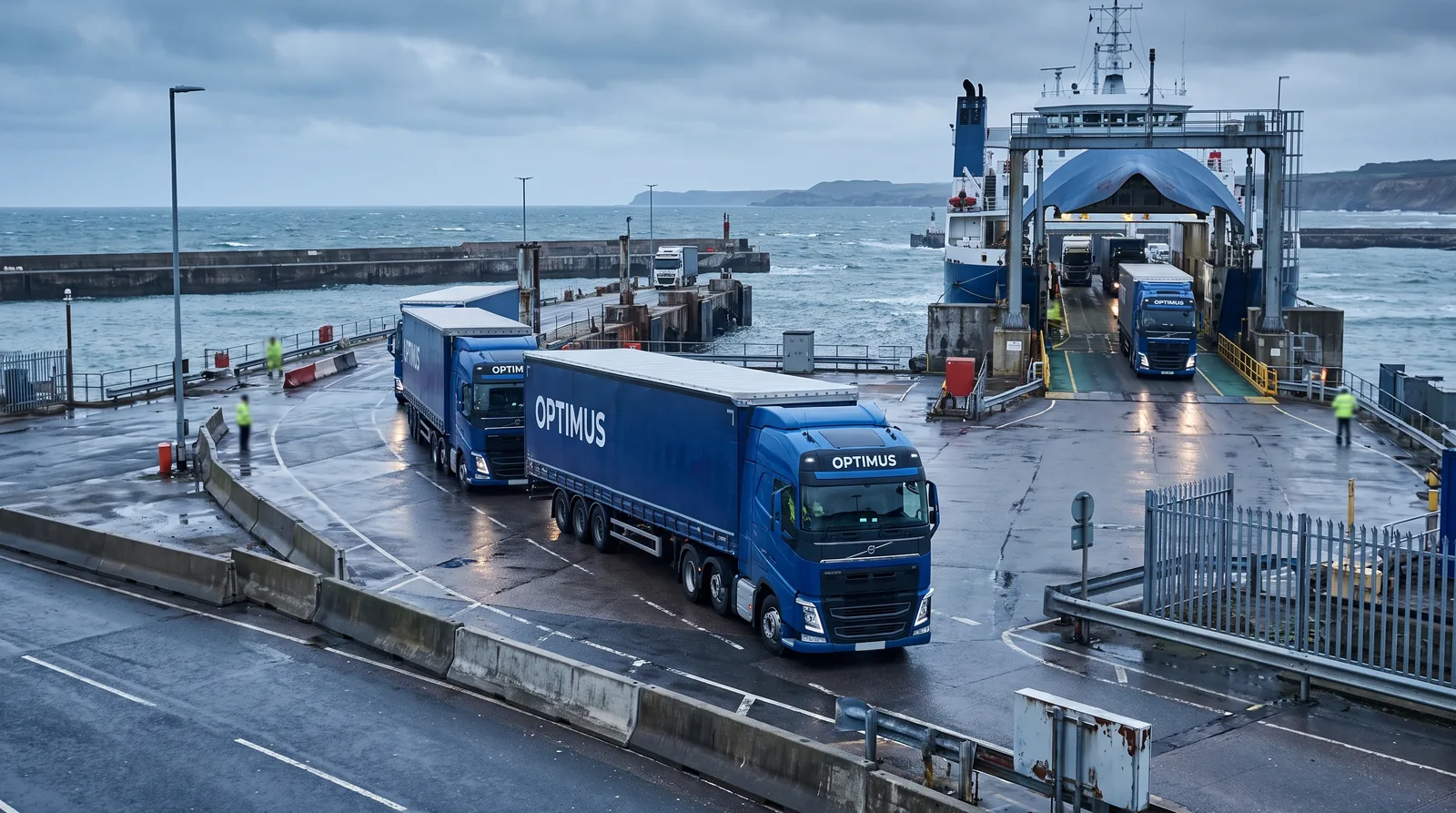 Transport to Hull and Immingham: England's eastern ports