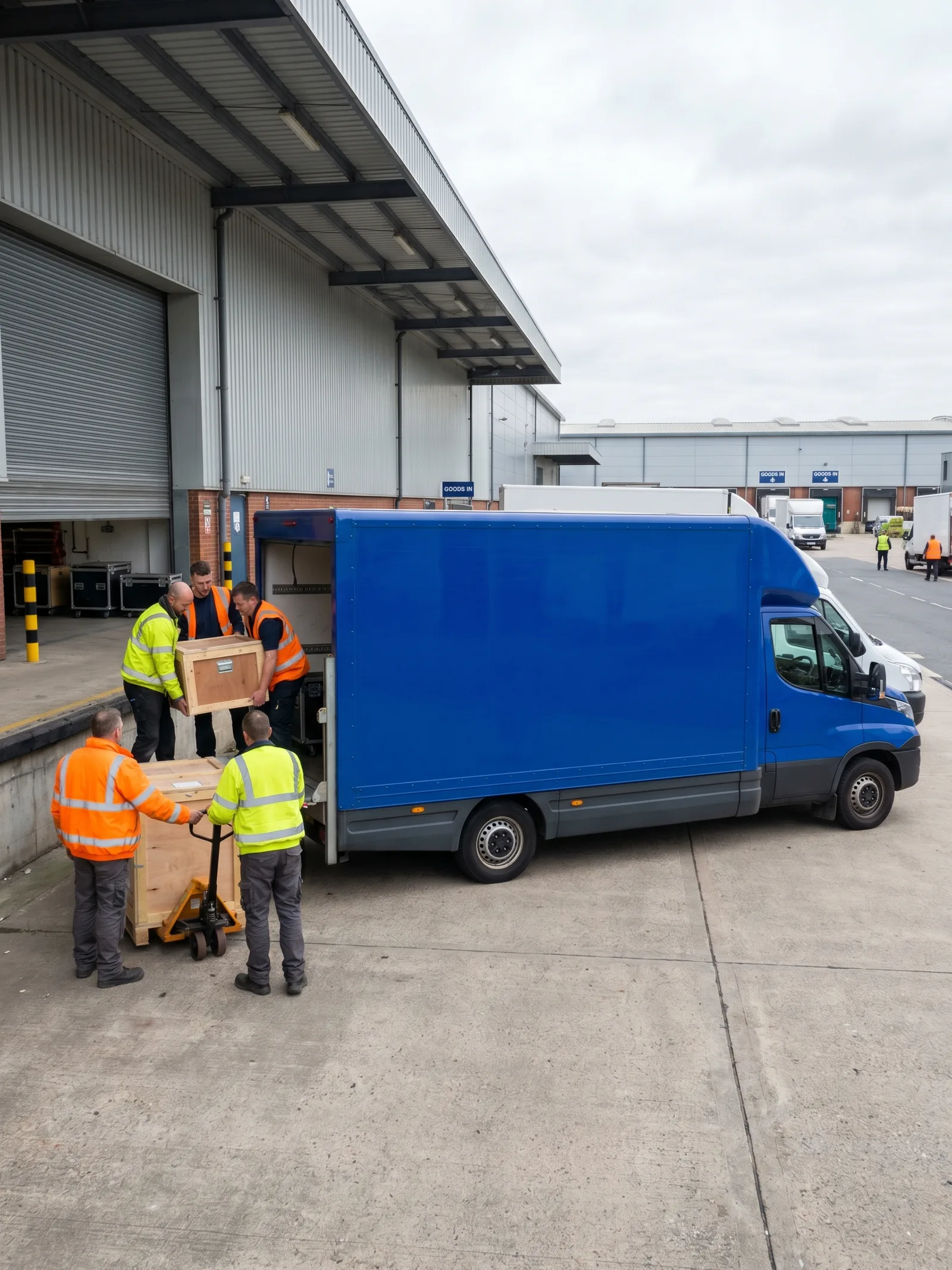 Exhibition logistics: transport of goods to fairs in the UK and Poland